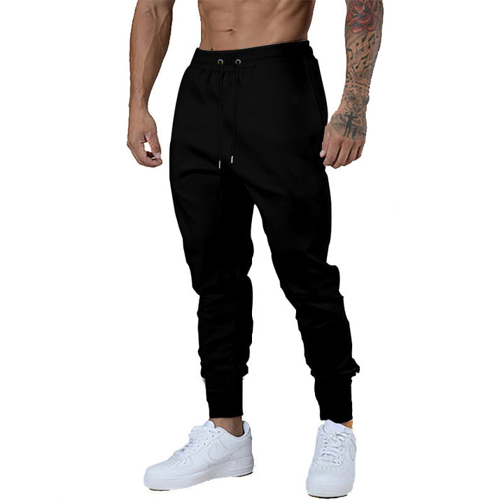 Herren Slim-Fit Jogginghose mit elastischem Bund und Rippbündchen Drune