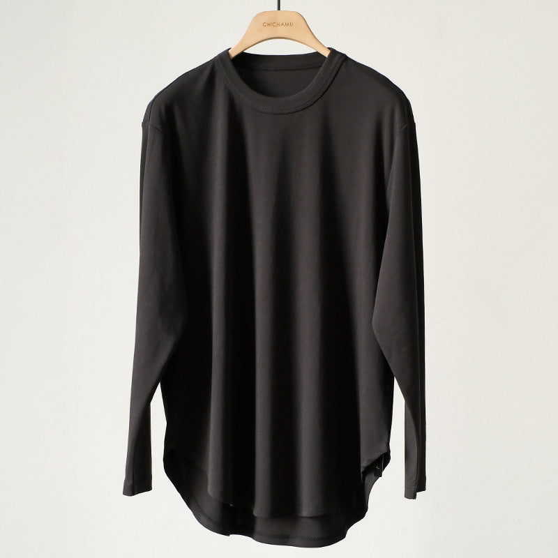 Damen Bequeme Langarm-T-Shirt Drune