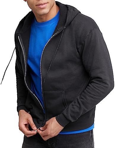 Herren sportlicher Reißverschluss-Hoodie mit seitlichen Taschen Drune