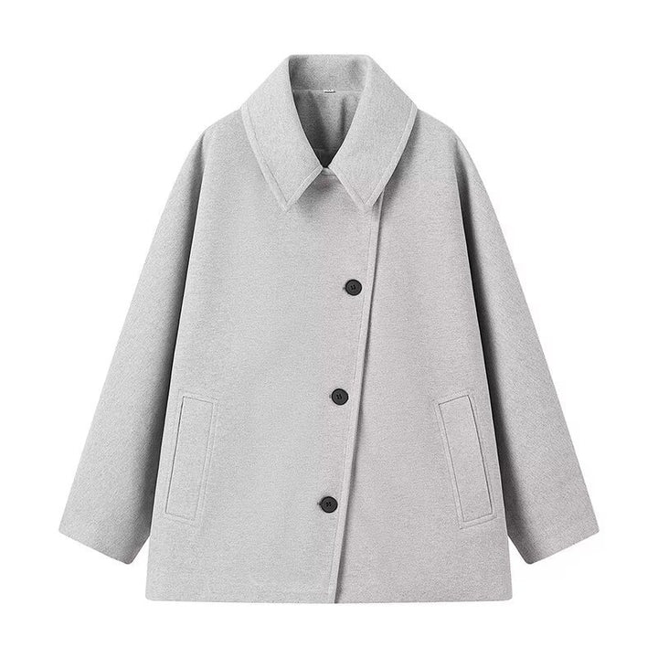 Damen lässige Übergangsjacke mit oversized Schnitt und praktischen Taschen Drune