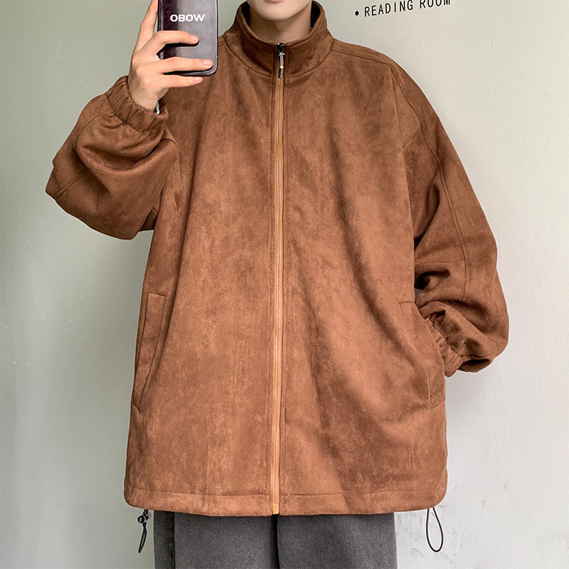 Herren Sportliche Übergangsjacke mit Stehkragen Drune