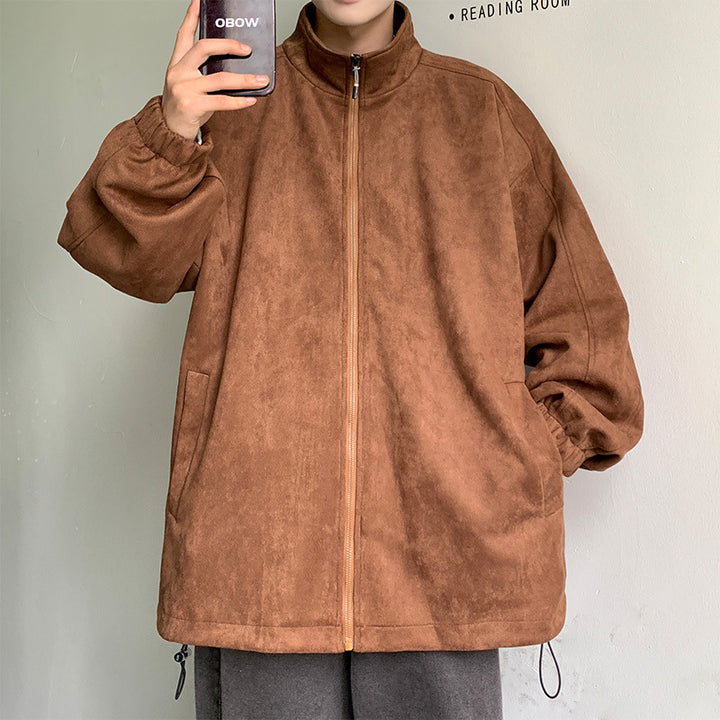 Herren Sportliche Übergangsjacke mit Stehkragen Drune