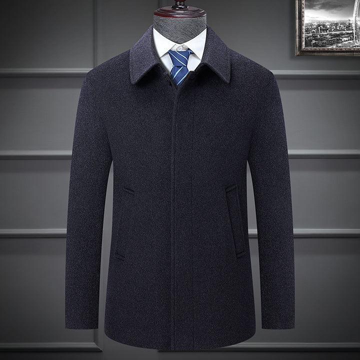 Herren moderner Steppmantel Drune