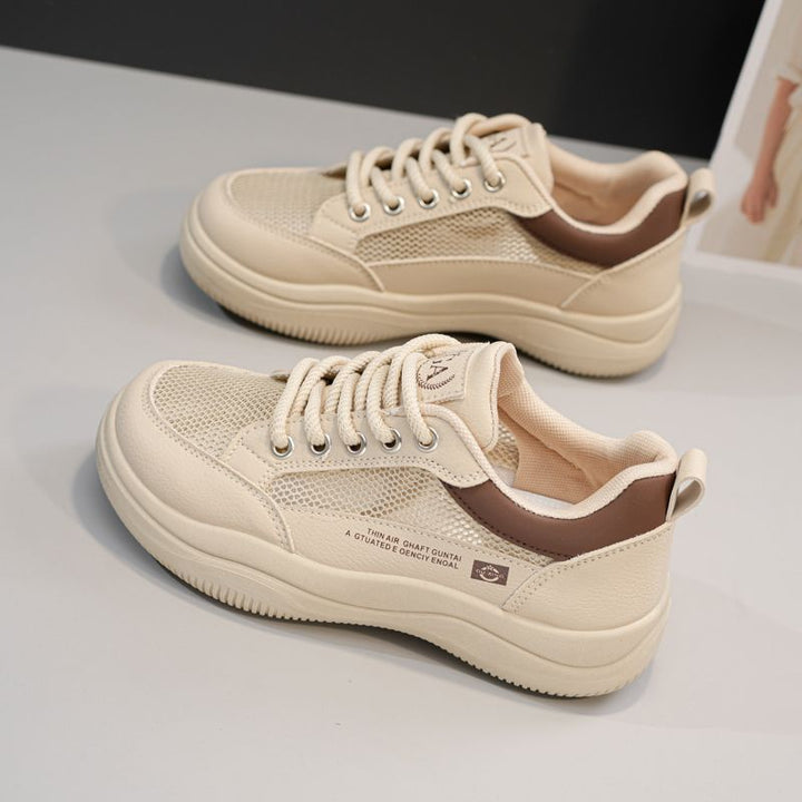 Damen Sportliche Sneakers mit atmungsaktiver Mesh-Oberfläche und bequemer Dämpfung Drune
