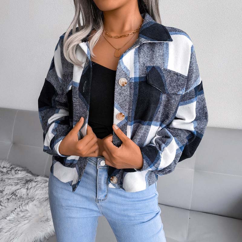 Drune | Karierter Blazer