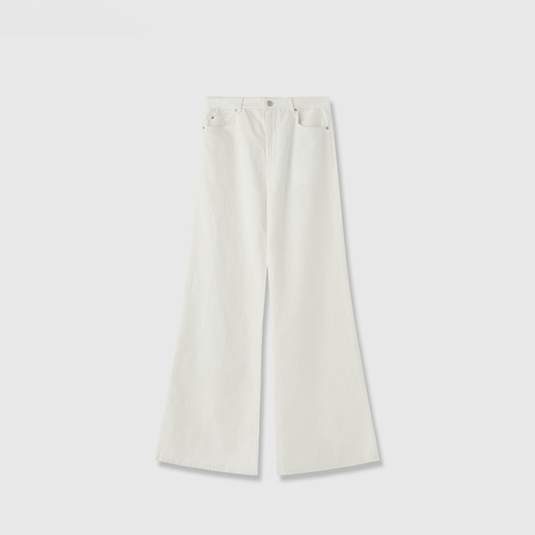 Damen Weit geschnittene High-Waist Jeans Drune