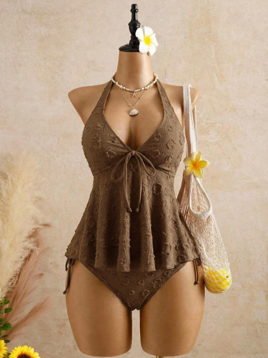 Damen Top-Fashion Badeanzug Drune