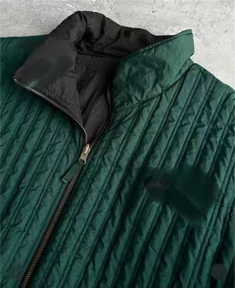 Damen Steppjacke mit hohem Kragen und verdecktem Reißverschluss Drune