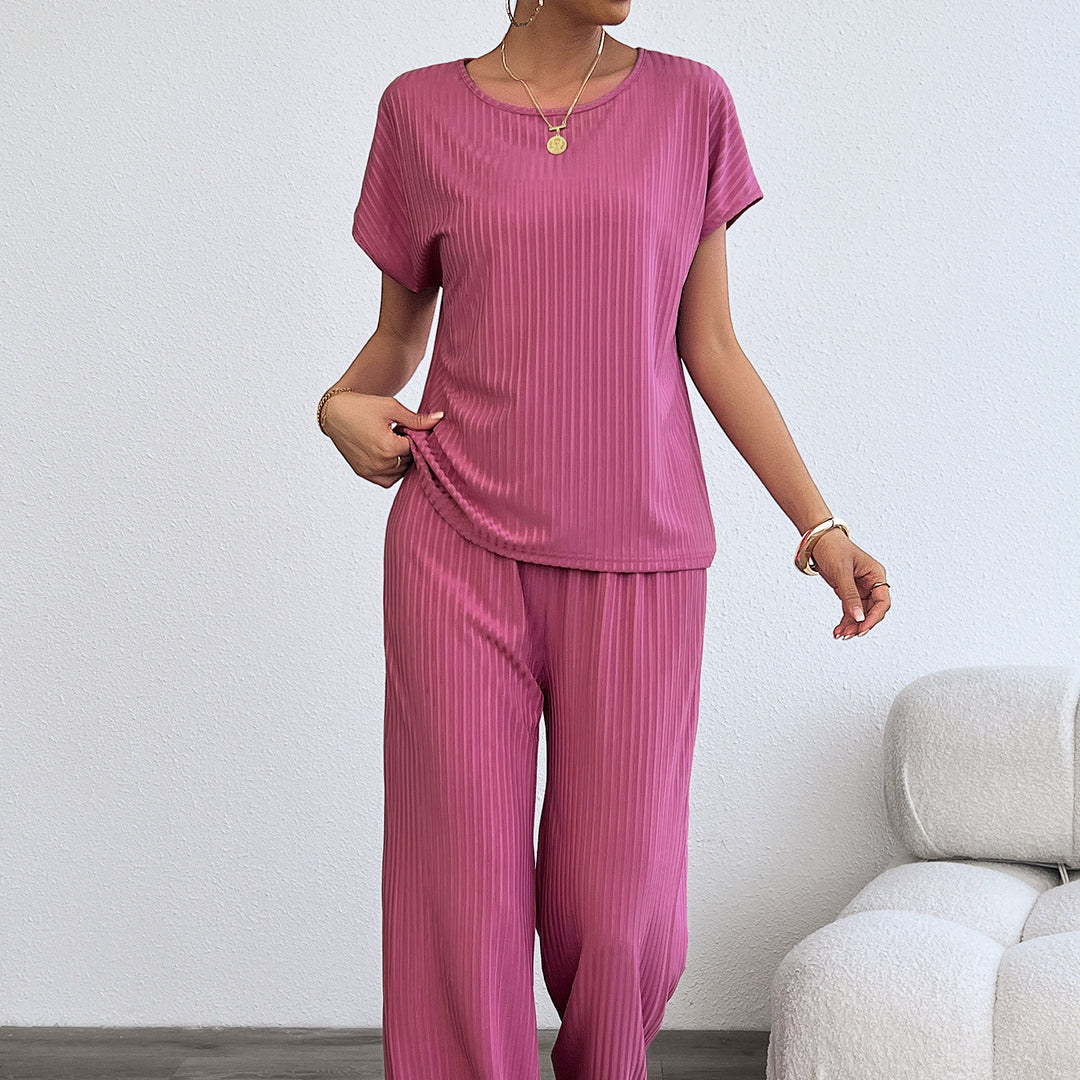 Damen komfortables Lounge-Set mit eleganten Stretch-Details Drune