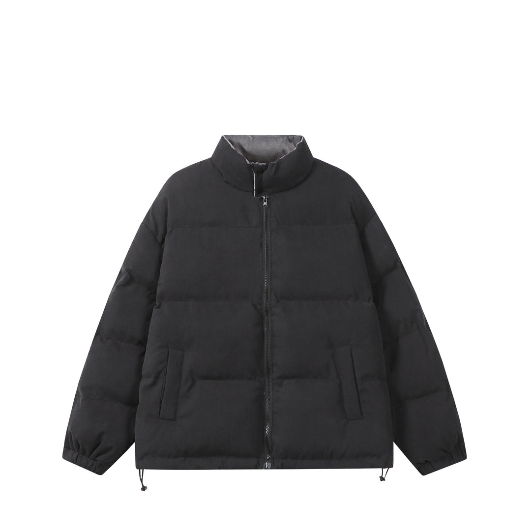 Damen Wattierte Boxy-Steppjacke mit hohem Stehkragen Drune