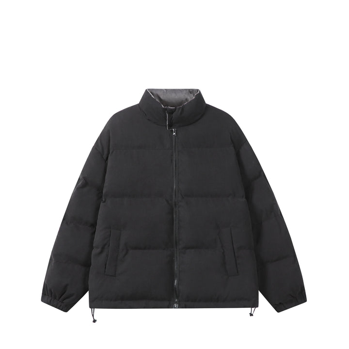 Damen Wattierte Boxy-Steppjacke mit hohem Stehkragen Drune
