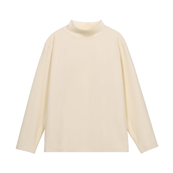 Herren Lässiger Rollkragen Pullover Drune