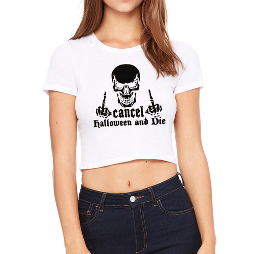 Frauen Grafik Crop Top Drune
