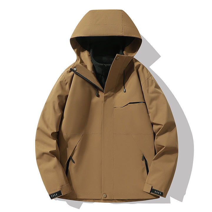 Herren Wetterfeste Outdoor Jacke Drune
