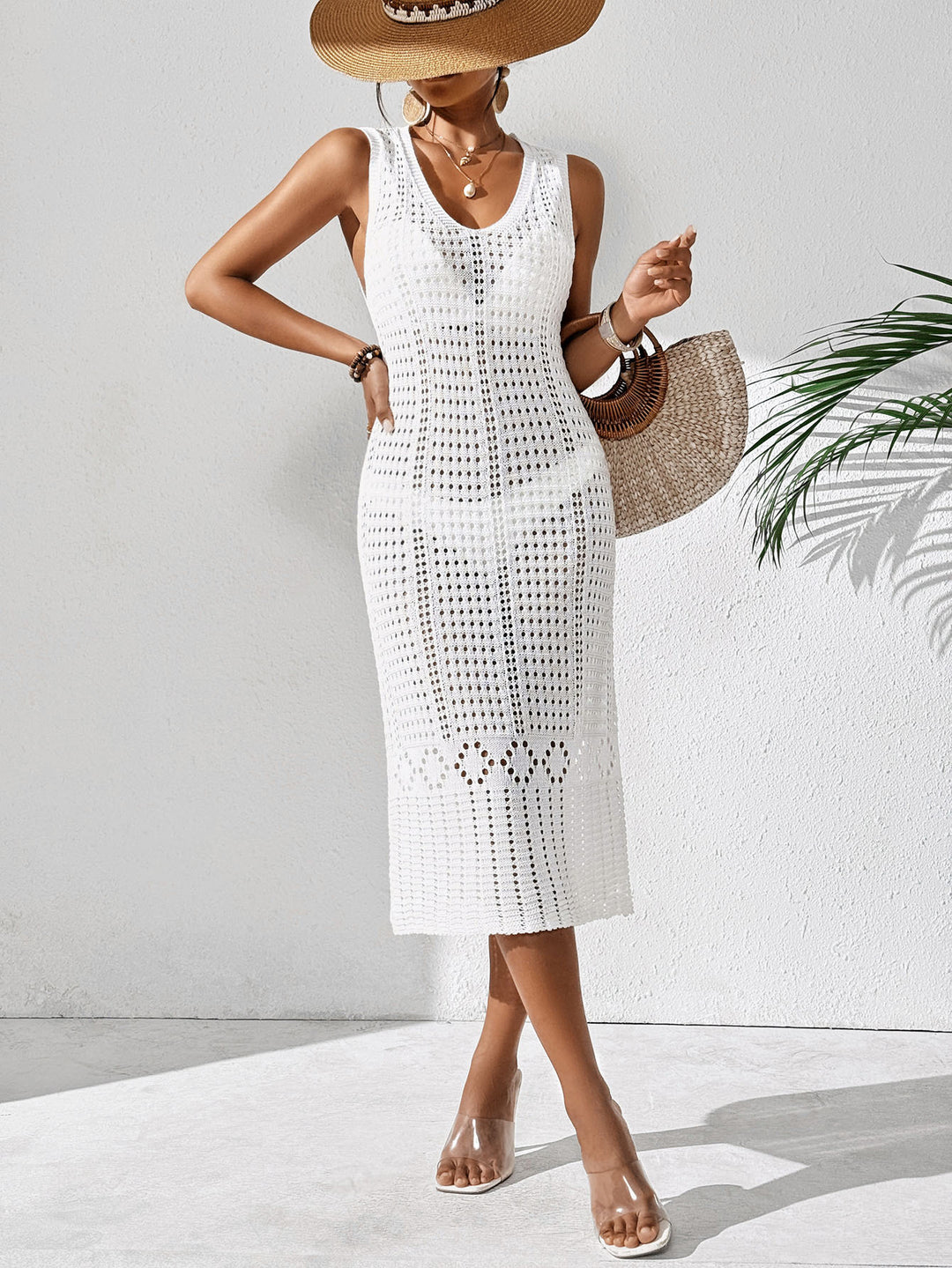Damen Häkel-Sommerkleid Drune
