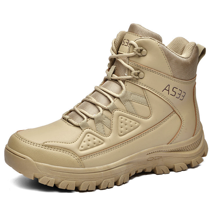 Herren Robuste Hochschnitt Wanderschuhe Drune