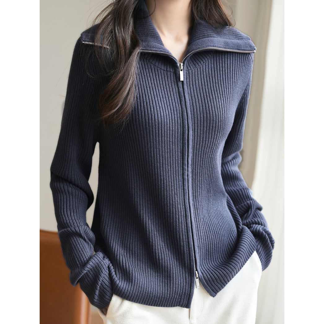 Damen modischer Strickpullover Drune