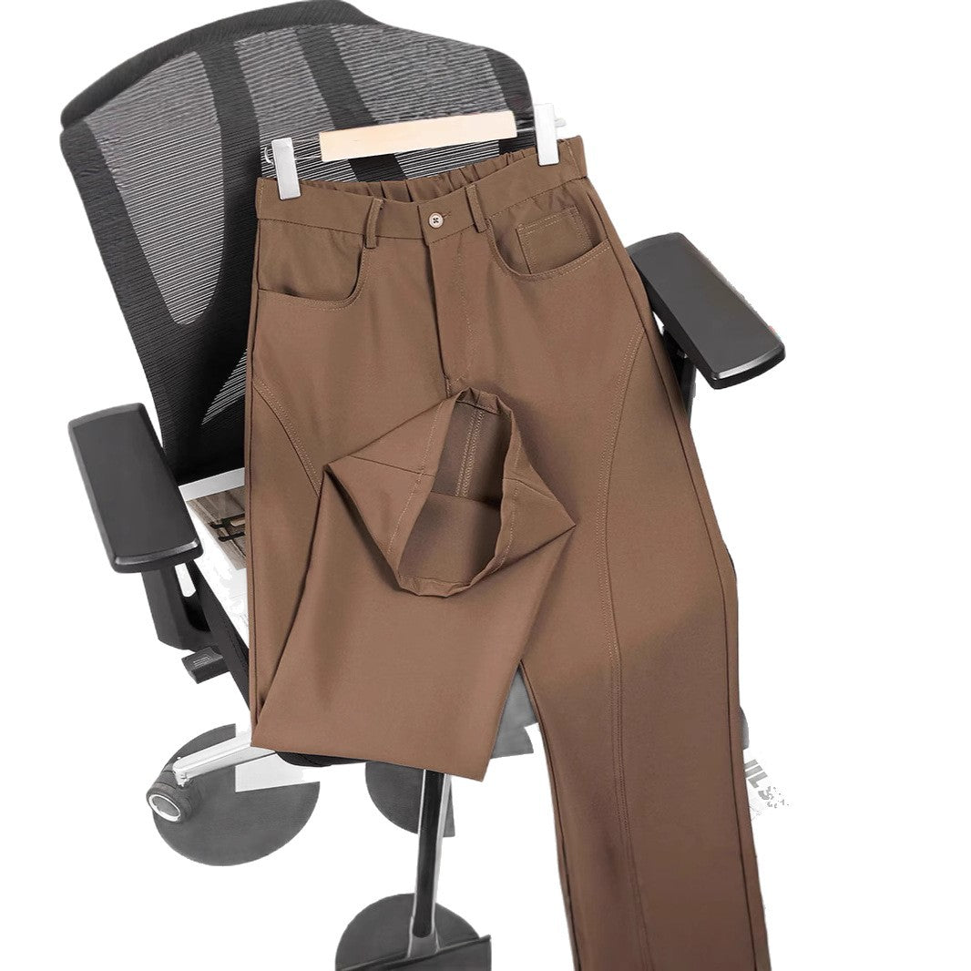 Damen Elegante und bequeme Weitbein-Hose Drune