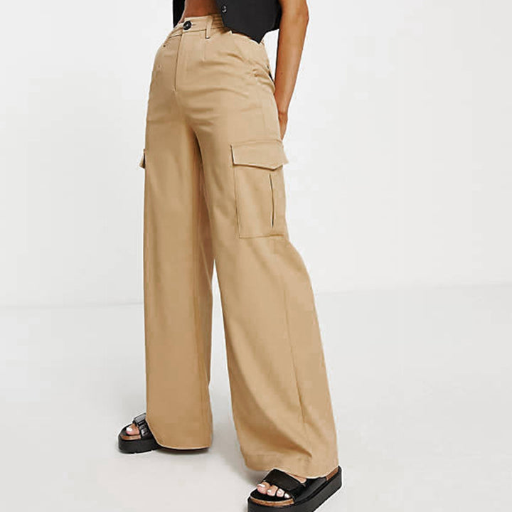 Damen Cargo-Hose mit praktischen Seitentaschen und lässigem Schnitt Drune