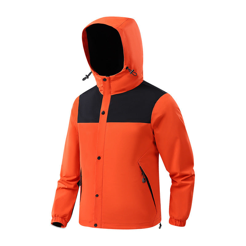 Herren Atmungsaktive Outdoor-Jacke Drune
