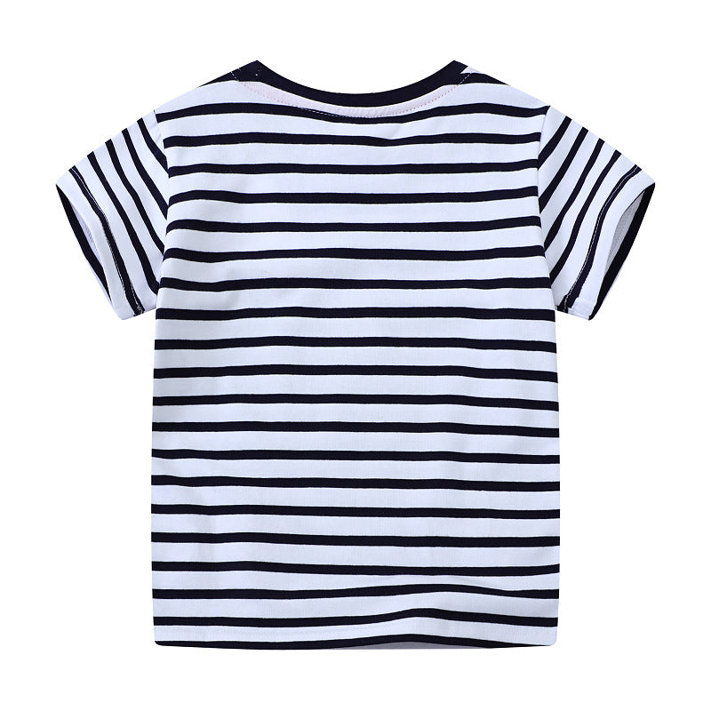 Jungen T-Shirt mit einzigartigem Baustellenfahrzeug-Motiv Drune