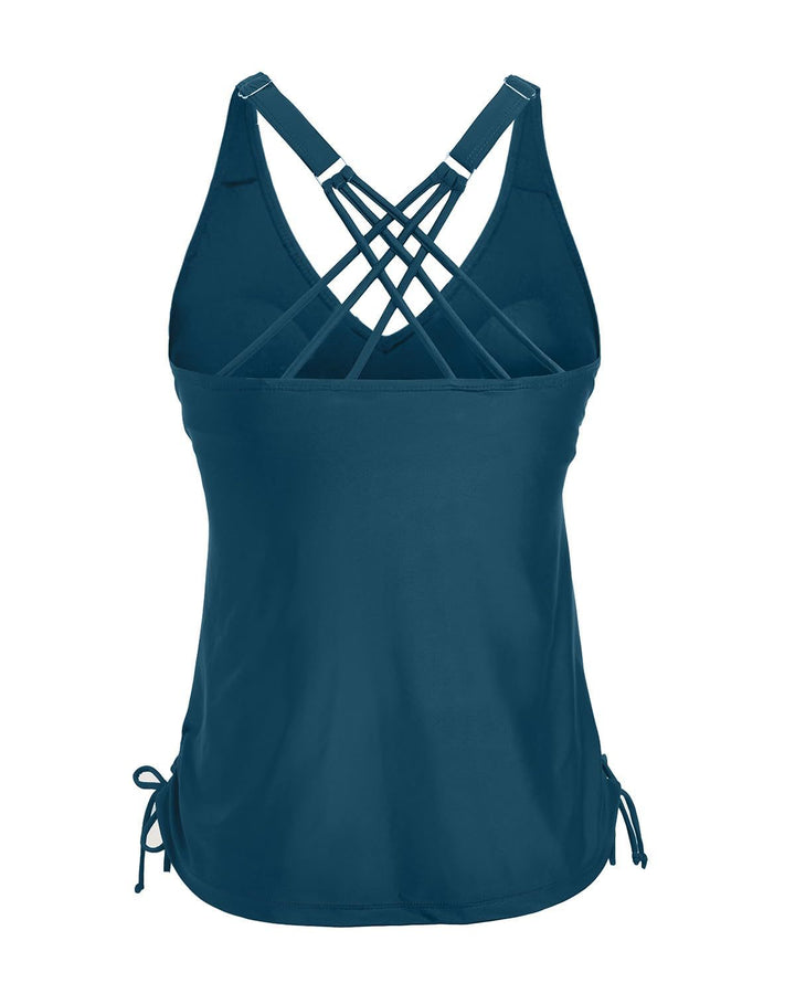 Damen Sportliches Tankini-Oberteil Drune