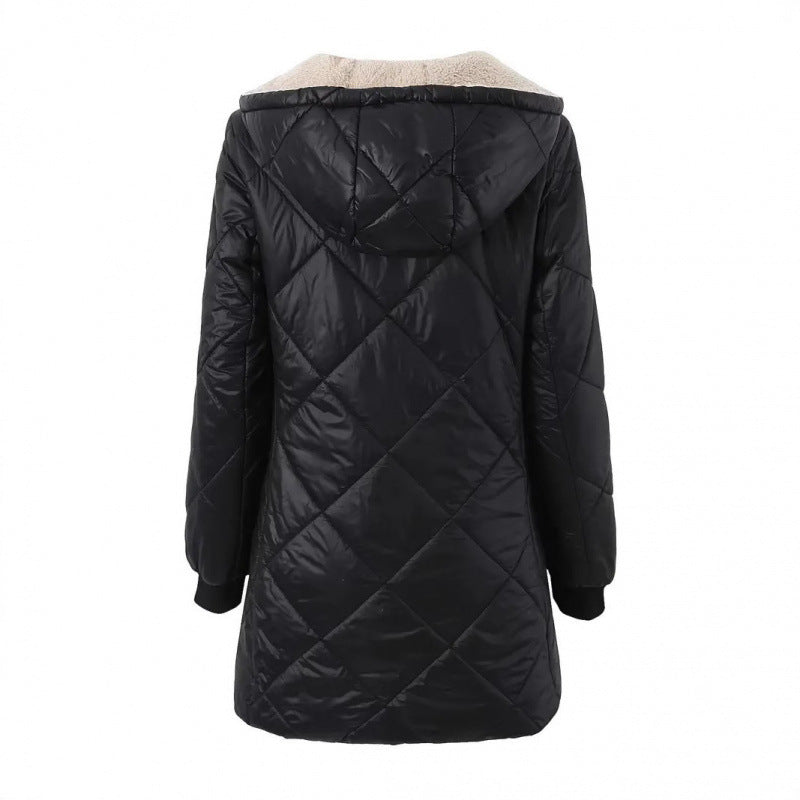 Damen gesteppte Winterjacke Drune