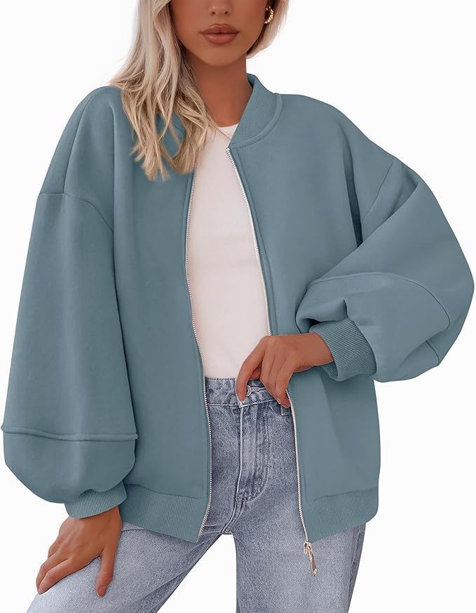 Damen Oversized Sweaterjacke Drune