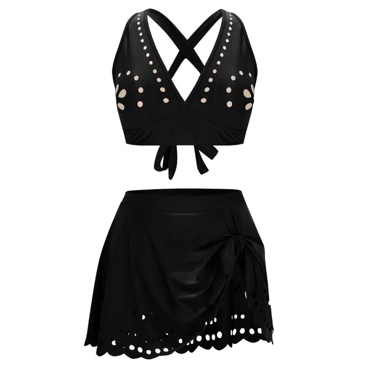 Damen Bikini-Set mit verspieltem Schnitt und eleganten Trägersystem Drune