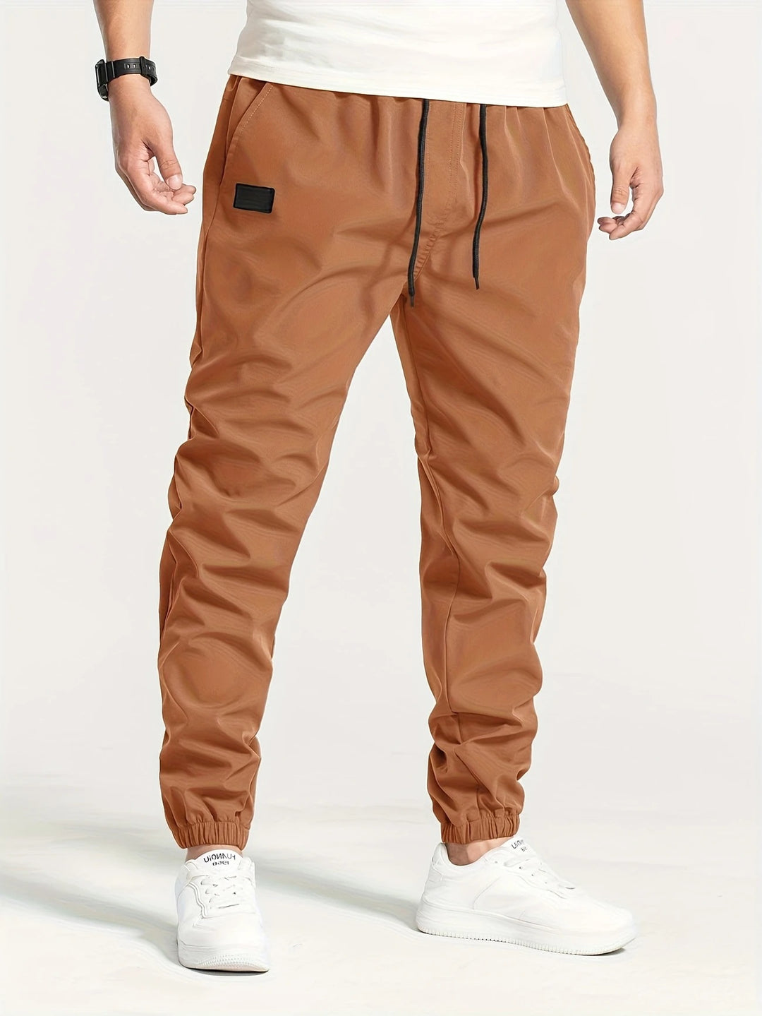 Herren Technische Jogginghose im Tapered‑Utility‑Stil mit elastischem Bund & Knöchelbündchen Drune