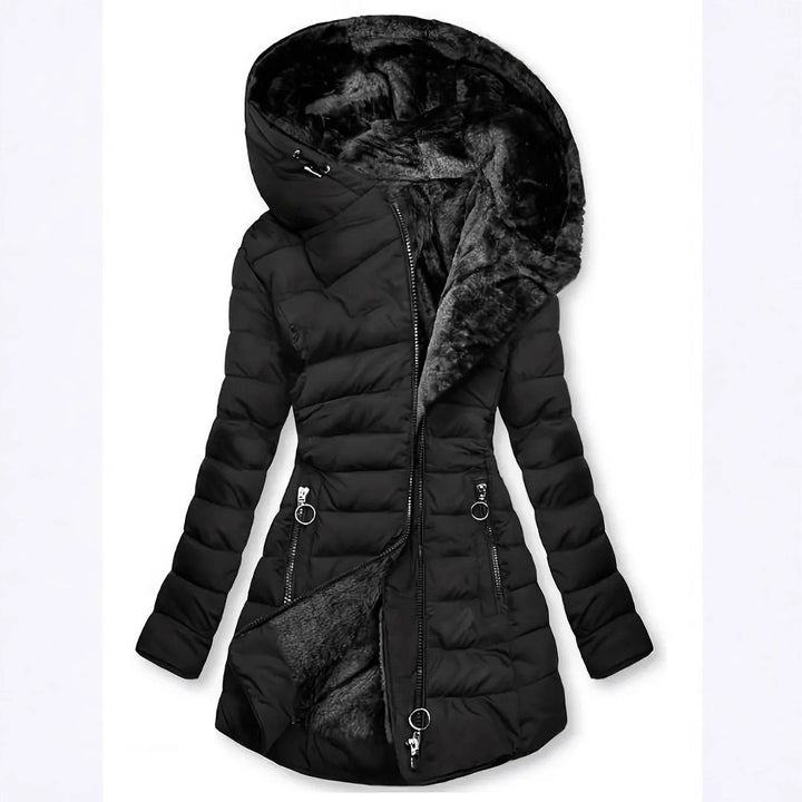 Damen Langzeit-Winterjacke mit weichem Innenfutter Drune