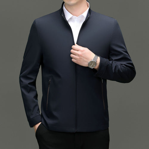 Herren leichte Funktionsjacke mit hochwertigen Details Drune