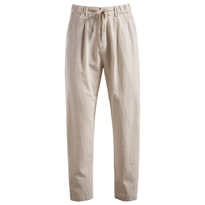 Damen lässige Chino-Hose mit elastischem Bund und komfortablem Schnitt Drune
