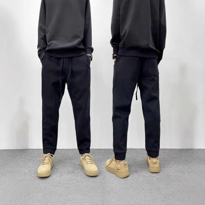 Herren Lässige Sweatpants mit elastischem Bund Drune