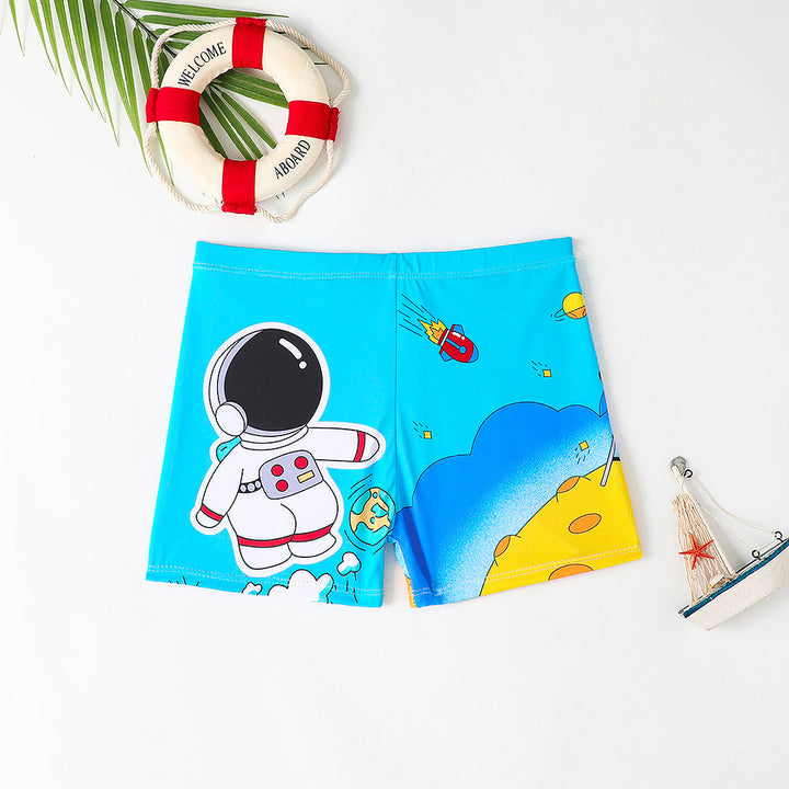 Jungen Schwimmshorts mit maritimen Motiv Drune