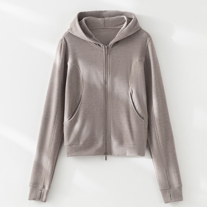Damen Weite Komforthose mit hohem elastischem Bund und seitlichen Eingrifftaschen Drune