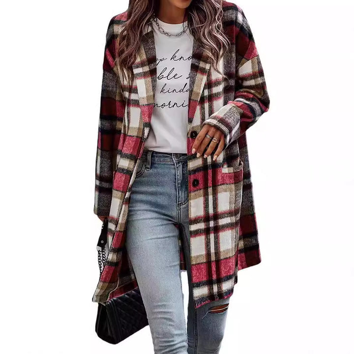 Damen Oversized Karottenjacke im lässigen Business-Look Drune