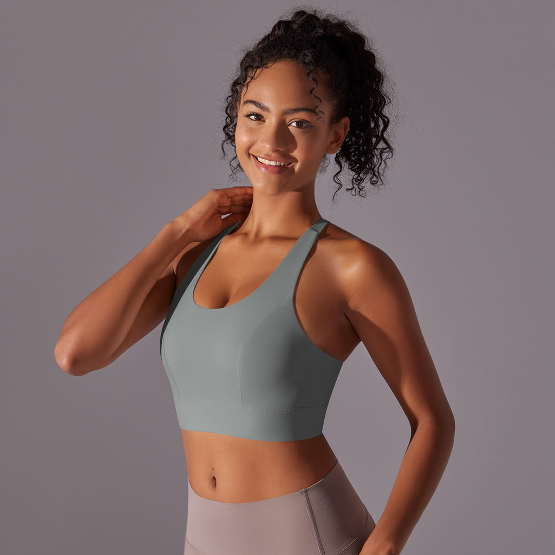 Damen Sport-Bustier mit hohem Komfort und unterstützendem Racerback-Design Drune