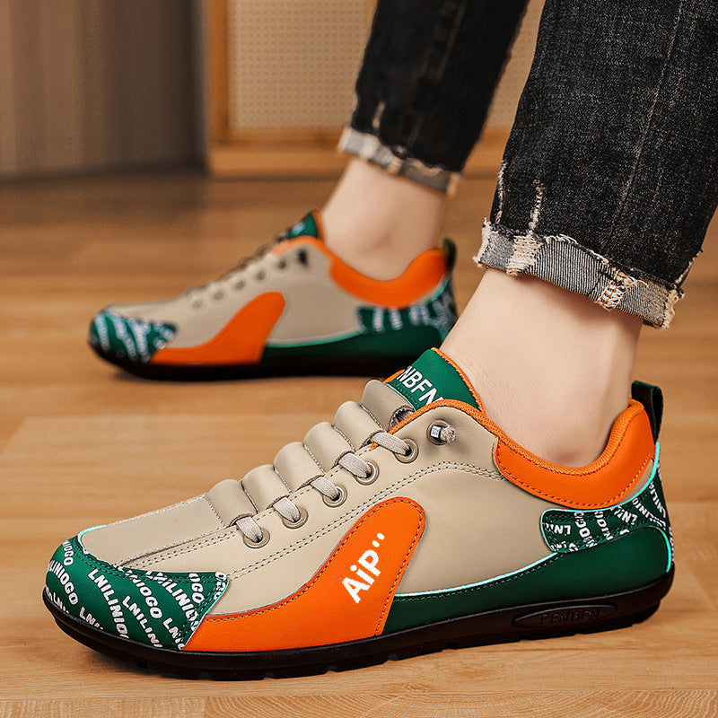 Herren Sneakers mit atmungsaktivem Obermaterial und rutschfester Sohle Drune