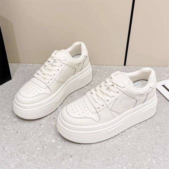Damen Sneaker mit hohem Plateau und sportlichem Design Drune