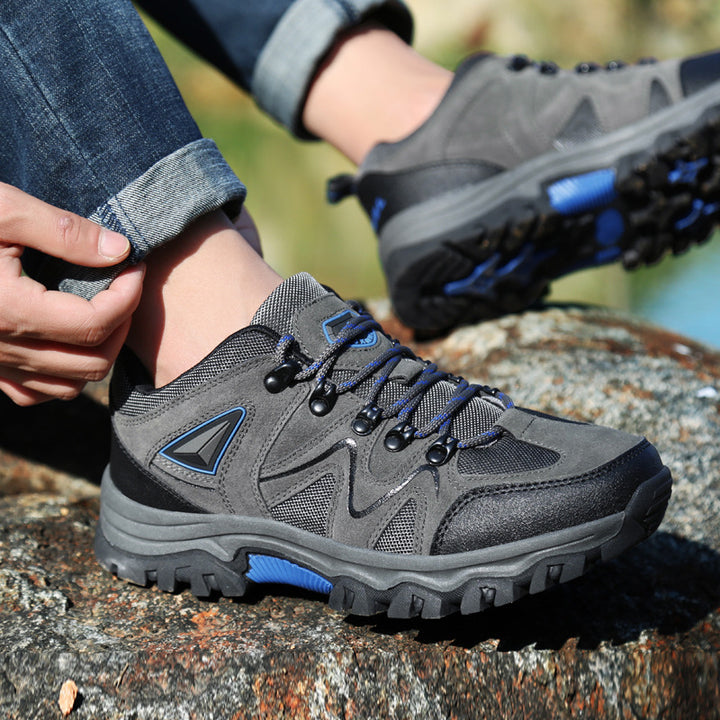 Damen Robuster Lowcut‑Trekking‑Halbschuh mit griffiger Mehrzonenprofilsohle und stoßdämpfender EVA‑Zwischensohle Drune