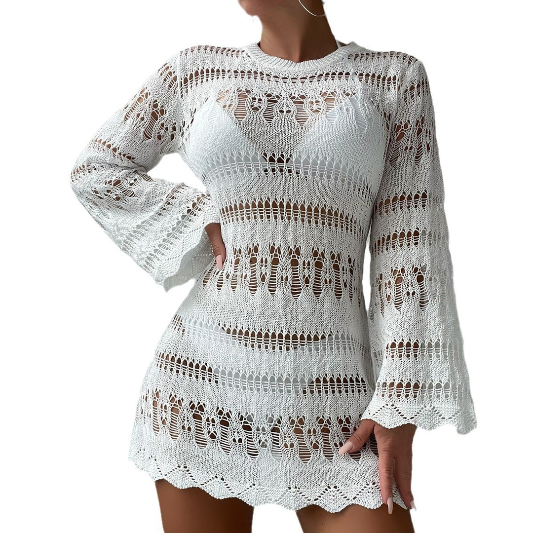 Damen modisches Häkelkleid Drune