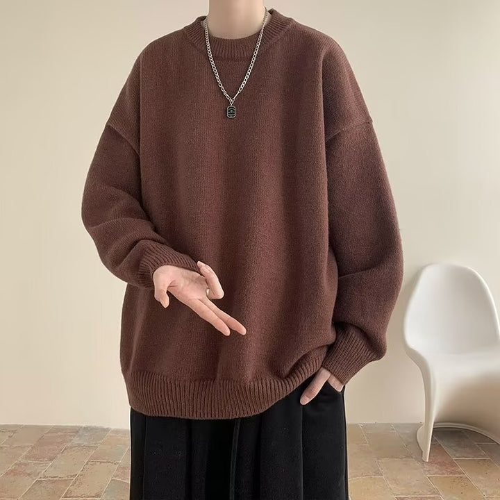 Damen Bequemer Oversize-Pullover Drune