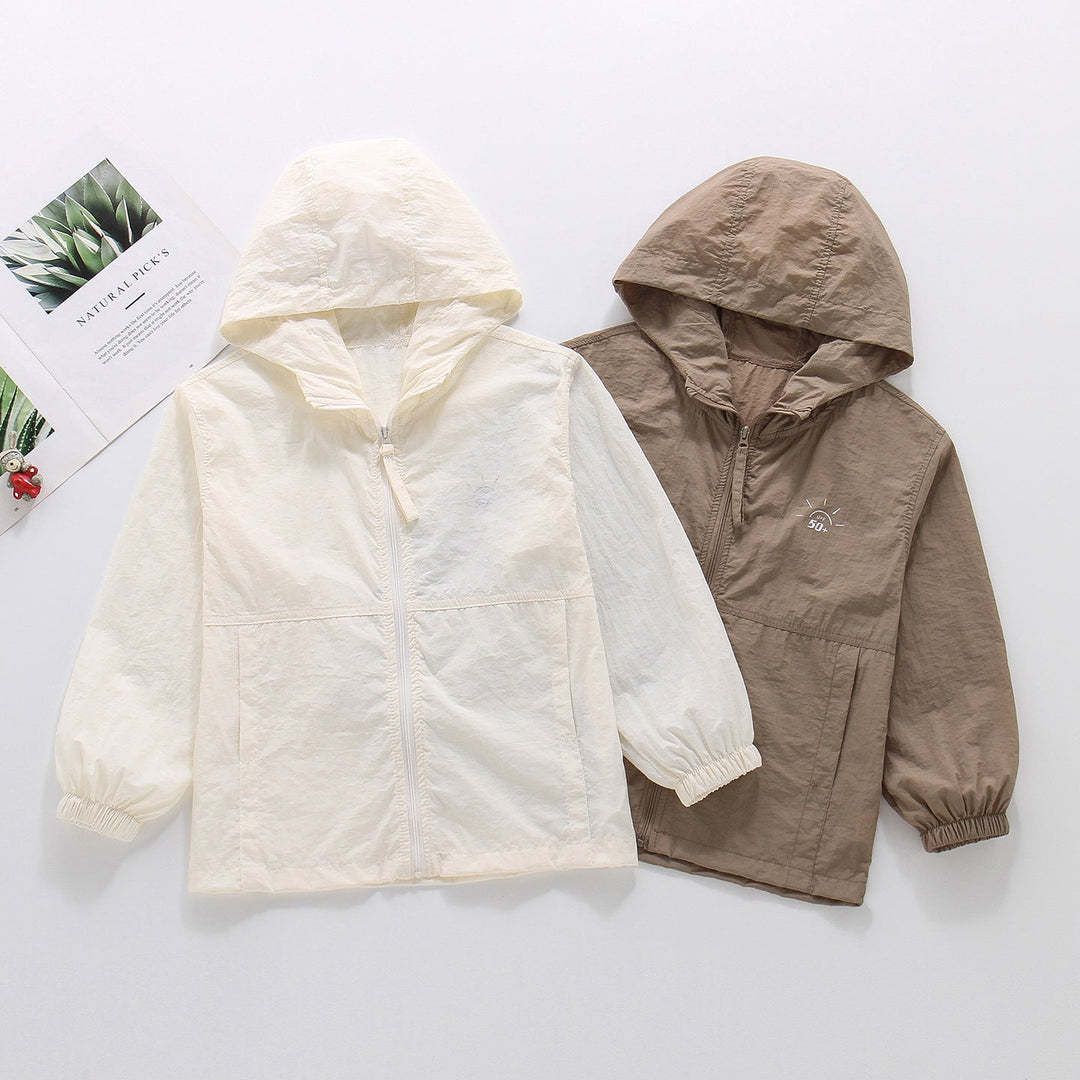 Damen nan leichte ultradünne UV-Schutz-Sommerjacke mit Kapuze Drune