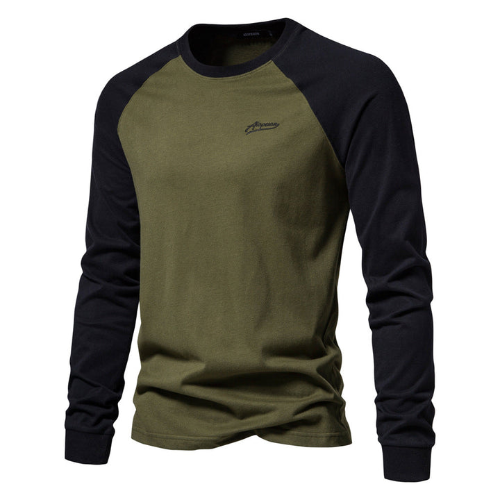 Herren Langarmshirt mit markantem Raglan-Design Drune