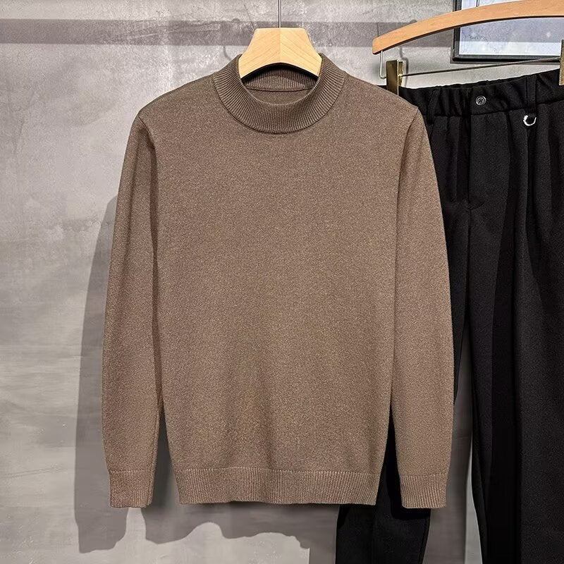 Herren Eleganter Rollkragenpullover Drune
