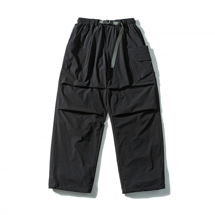 Unisex Utility-Cargo-Hose mit elastischem Bund, verstellbarem Gurt und großen aufgesetzten Taschen Drune