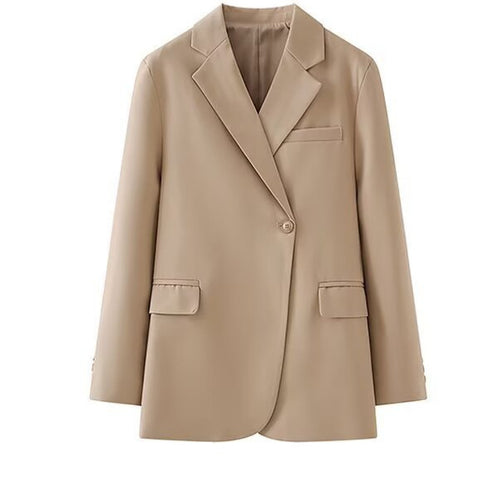 Damen Elegante Blazerjacke mit modernen Schnitt und praktischen Taschen Drune