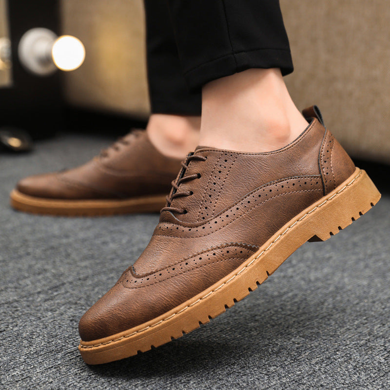 Herren Elegante Schnürschuhe im klassischen Design Drune