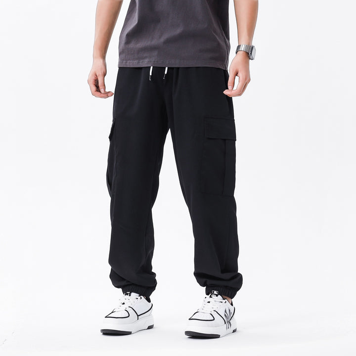 Herren Multifunktionale Cargohose mit elastischem Bund und praktischen Taschen Drune
